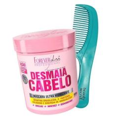 Imagem de Mascara Forever Liss Desmaia Cabelo 950G Pente Beauty Secret