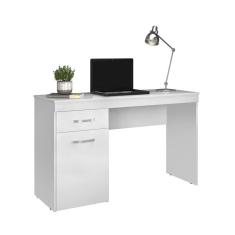 Imagem de Mesa Escrivaninha Quarto Escritório Estudo Trabalho Computador Notebook 1 Porta 1 Gaveta Vitória
