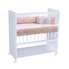 Imagem de Mini Berço Bed Side New Baby Com Colchão e Grade Móvel - DROST - D'Ros
