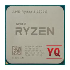 Imagem de Amd ryzen 3 2200g r3 2200g 3.5 ghz quad-core-thread processador cpu yd2200c5m4mfb soquete am4