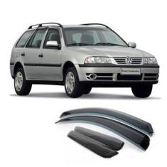 Imagem de Calha de Chuva Volkswagen Parati G3 2000 a 2005 4 Portas TG Poli Defletor Portas Protetor Janelas