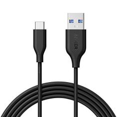 Imagem de Cabo USB-C para USB 3.0, Anker Powerline, 1.8 metros, 5x mais resistente, Preto, Anker, Preto