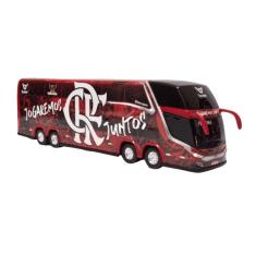 Imagem de Carrinho Ônibus Em Miniatura Flamengo 2 Andares