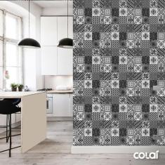 Imagem de Papel De Parede Lavável Vidrado Português  12M