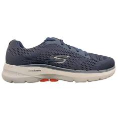 Imagem de Tênis Skechers Go Walk 6 Avalo Masculino - Azul Marinho
