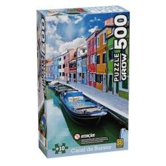 Imagem de Quebra Cabeça Canal de Burano 500 Peças - Grow