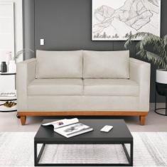 Imagem de Sofá 2 Lugares 140cm Linho Esper  Bege