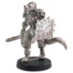 Imagem de Nargrax Escama Rubra - Basilisco Miniaturas - Metal Branco - RPG