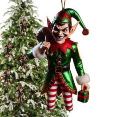 Imagem de Enfeites de Natal Legend,Enfeites de Acrílico para Árvore de Natal | Pingente de Festival Lendário - Ornamento de lembrança, pingente de carro, pingente de Natal para árvore, decoração interna de casa