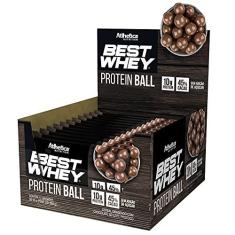 Imagem de Protein Ball Best Whey - 12 Unidades Chocolate ao Leite - Atlhetica Nutrition, Athletica Nutrition