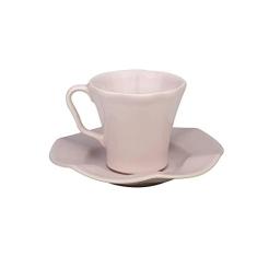 Imagem de CJ 6 XÍCARAS PORCELANA PCAFÉ CPIRES BERGAMA LILAC 125ml