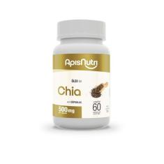 Imagem de Óleo de Chia 500mg 60 Cáps - ApisNutri 