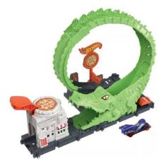 Imagem de Hot Wheels Pista City Ataque Do Crocodilo Hkx39 - Mattel