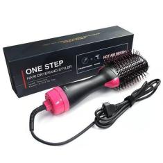 Imagem de 2 Em 1 Um Passo Secador De Cabelo Escova De Ar Quente Profissional Sec
