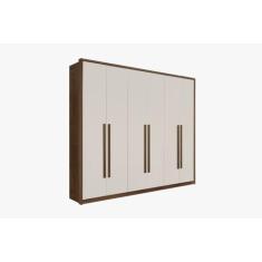 Imagem de Guarda-roupa anápolis 6 portas e 6 gavetas 100% mdf - VALVERDE, Off Wh