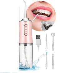 Imagem de Irrigador Bucal Limpador Prótese Wate pik Água Elétrico Usb - Kapbom, 