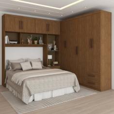 Imagem de Guarda-Roupa Casal Modulado Paradise 10 Portas 6Gavetasfreijó - Panora
