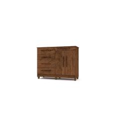 Imagem de Cômoda Sapateira Sirius 2 Portas 5 Gavetas Vila Rica