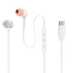 Imagem de Fone de Ouvido JBL C/ Fio 310C USB-C Driver 9mm Branco