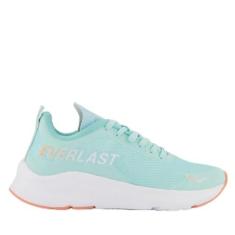 Imagem de Tênis Everlast Cave Runner Feminino Verde e Salmão