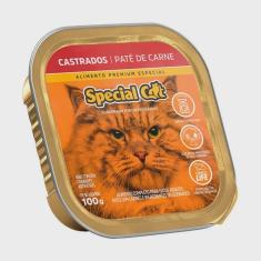 Imagem de Ração Úmida Special Cat para Gatos Castrados Sabor Patê de Carne 100g