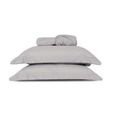 Imagem de Jogo De Lençol Cama Casal 3 Peças 200 Fios Macio E Confortável - Casa