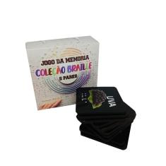 Imagem de Jogo Da Memória 6 Pares Inclusivo Acessibilidade Em Braille