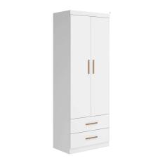 Imagem de guarda-roupa infantil chiara 2 pt 2 gv branco