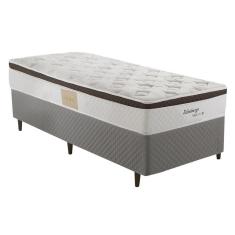 Imagem de Cama Box Solteirão Herval Edimburgo, Molas Maxspring, 64X96x203 Cm