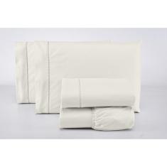 Imagem de Jogo de Lençol King 100% Algodão 200 Fios 4 Peças