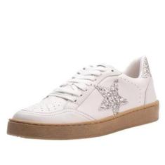 Imagem de Tenis Couro Casual Star Glitter Lia Line + Natália Toscano-Feminino