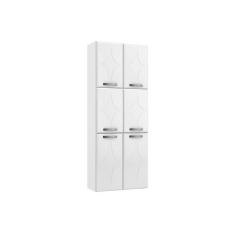 Imagem de Módulo Cozinha Telasul Rubi Paneleiro Aço 6 Portas 70cm Branco-Telasul