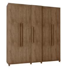 Imagem de Guarda-Roupa Casal Munique 5 Portas Freijó - rv Móveis