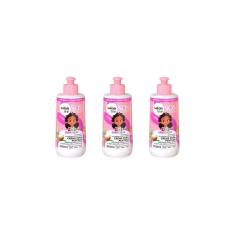 Imagem de Creme Para Pentear Salon Line 300Ml Sos Kids Cachos - 3Un