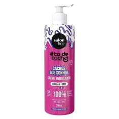 Imagem de Creme Modelador Salon Line Cachos Dos Sonhos Fixação Forte 500ml