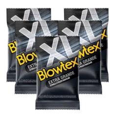 Imagem de Preservativo Blowtex Extra Grande 56mm Com Látex 5Un