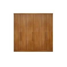 Imagem de Guarda Roupa Modulado Rizon C- 6 Portas E 4 Gavetas Freijó Cumaru - Novo Horizonte