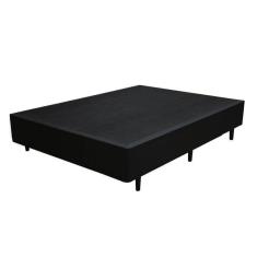 Imagem de Base Box Viúva Sintético Preta - 30x128x188