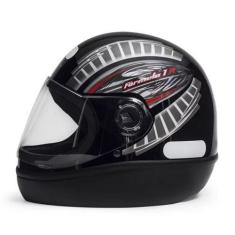 Imagem de Capacete Moto San Marino Fórmula 1 Grafic Original Fechado, 58, Preto