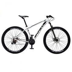 Imagem de Bicicleta Aro 29 Krw Alumínio Shimano 21 Vel Freio A Disco Suspensão S6 15.5 Branco-Preto