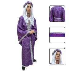 Imagem de Fantasia Adulto Rei Mago Belchior Luxo Com Acessórios - Masquerade, U