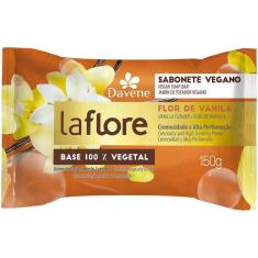 Imagem de La Flore Sabonete Barra Vegetal Flor De Vanila 150G Davene