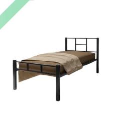 Imagem de Cama Solteiro Robusta Durável Em Estrutura De Aço - Home As