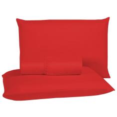 Imagem de Kit Jogo Lençol Cama Box King 400 Fios Aveludado 03 Peças 40CM Altura