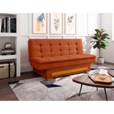 Imagem de Sofa Cama com Baú Berilo Terracota