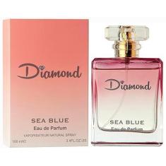 Imagem de Perfume Diamond Feminino 100ml Sea Blue Importado