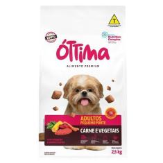 Imagem de Ração Seca Óttima Carne E Vegetais Para Cães De Porte Pequeno - 2,5 Kg