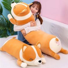 Imagem de Almofada de pelúcia com bicho de pelúcia Shiba Inu Dog SNOWOLF 60cm