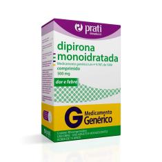 Imagem de Dipirona Monoidratada 500mg Prati Donaduzzi 10 Comprimidos