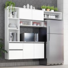 Imagem de Cozinha Compacta Sol 5 Portas 1 Gav Branco